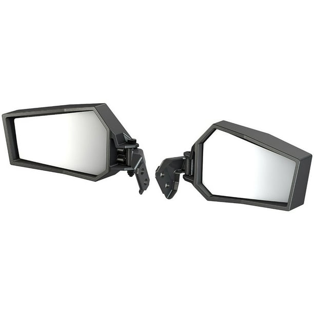 2PCS Adjustable Rearview Side Mirrors for RZR XP 1000 SAUTVS Folding Clear Rear View Side Mirrors for Polaris RZR XP XP4 1000 Turbo S 1000 900 2014-2021 Accessories 